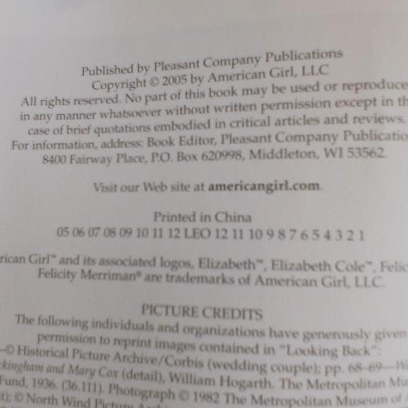 American Girl Book Collection - "Very Funny Elizabeth" . - Picture 5 of 12